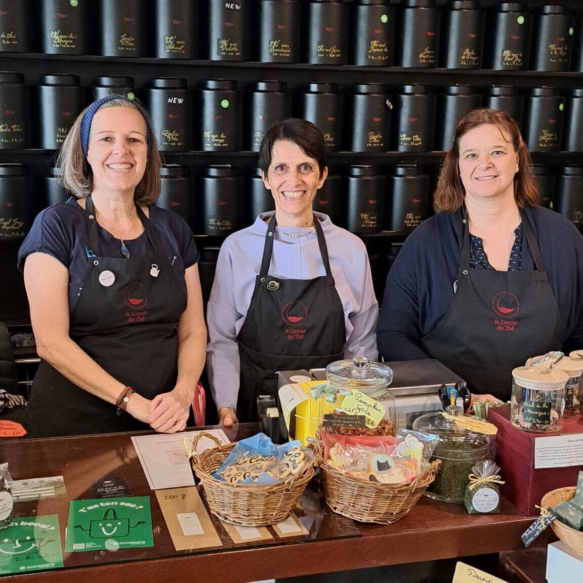 Bérangère, Anne et Ludivine