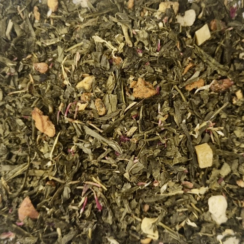 Thés verts aromatisés